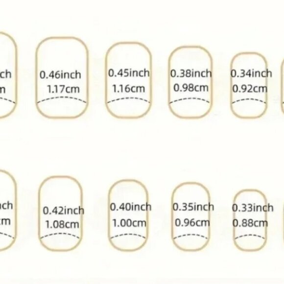 Women's Girls 24 pcs Nail Kit - Silver Glitter Press On Nails - Short Square - Picture 4 of 5